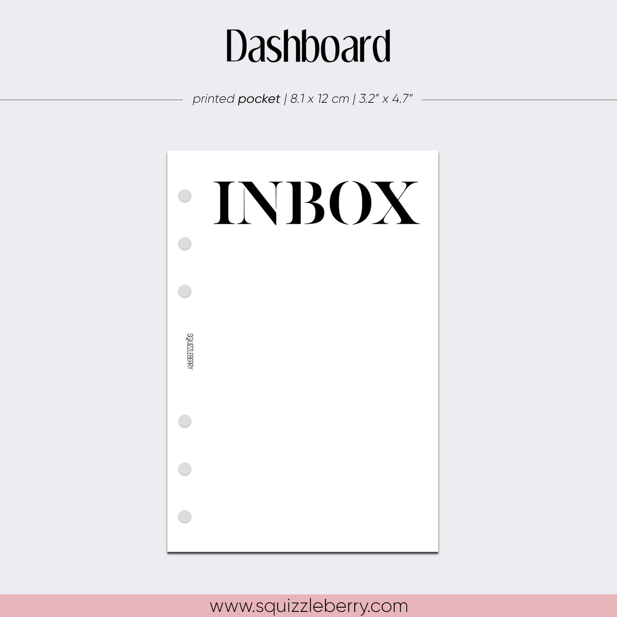 Inbox Dashboard - Pocket | SquizzleBerry