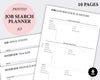 Job Search Planner Kit - A5