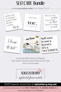 Self Care Bundle - A5 | SquizzleBerry