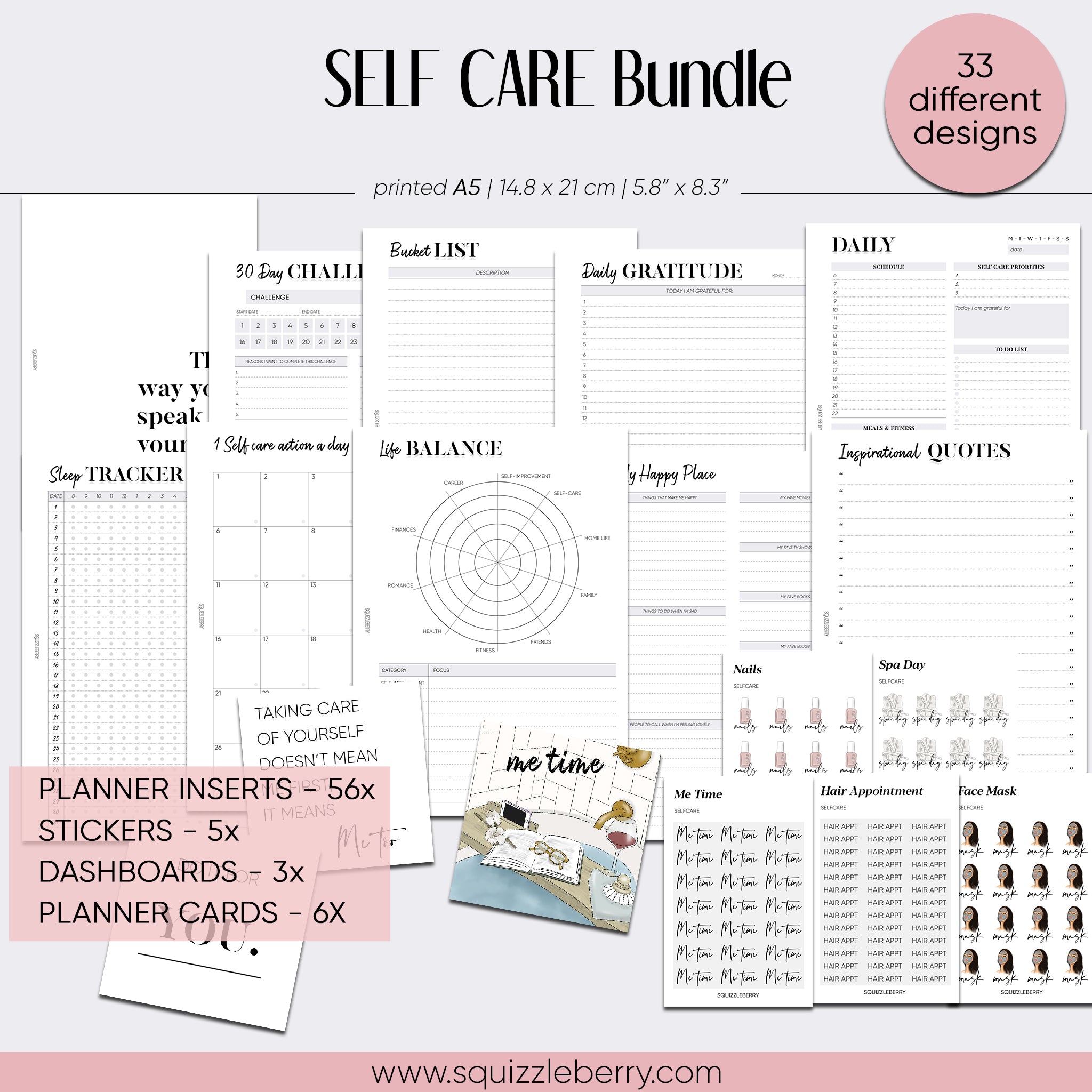 Self Care Bundle - A5