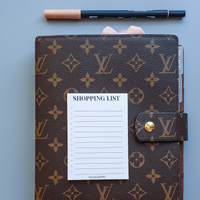 Shopping List - A7 Notepad | SquizzleBerry